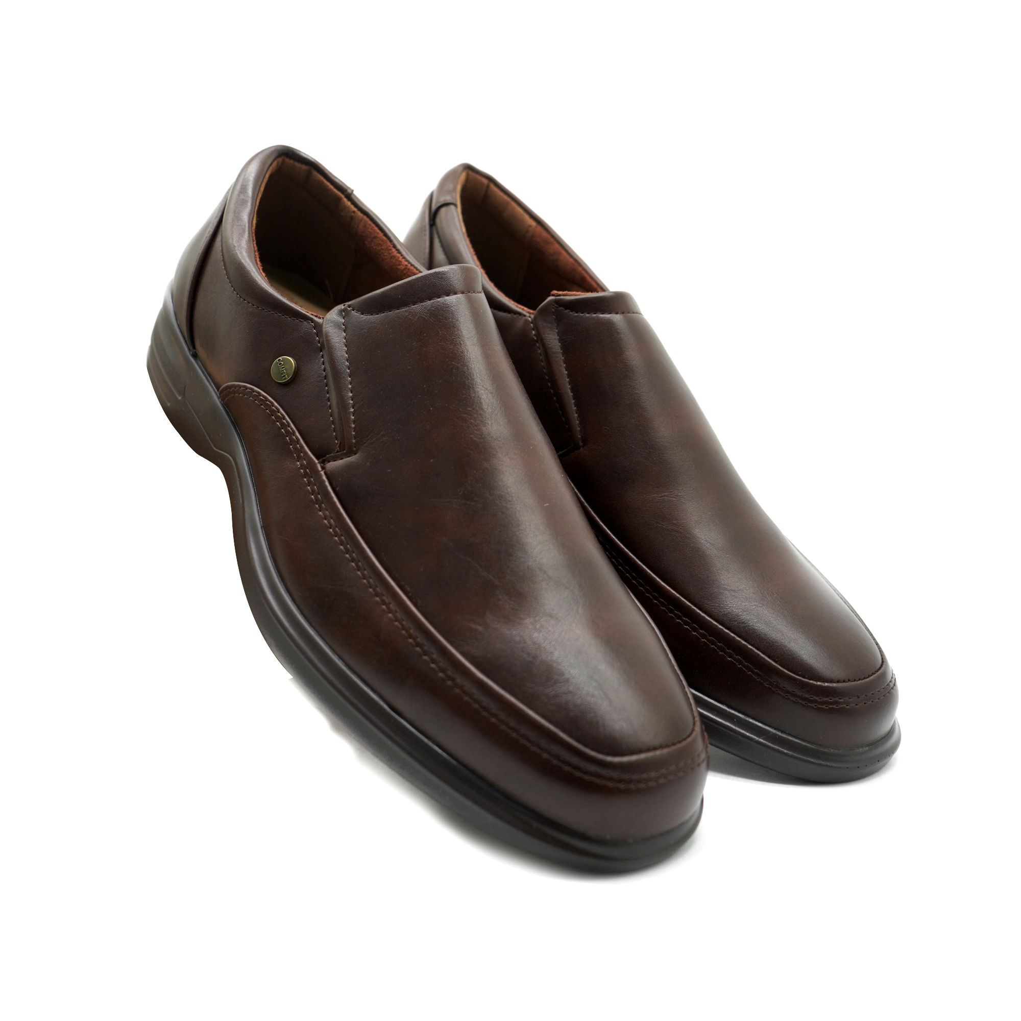 Bata Comfit Men Dark Brown Dress Shoe