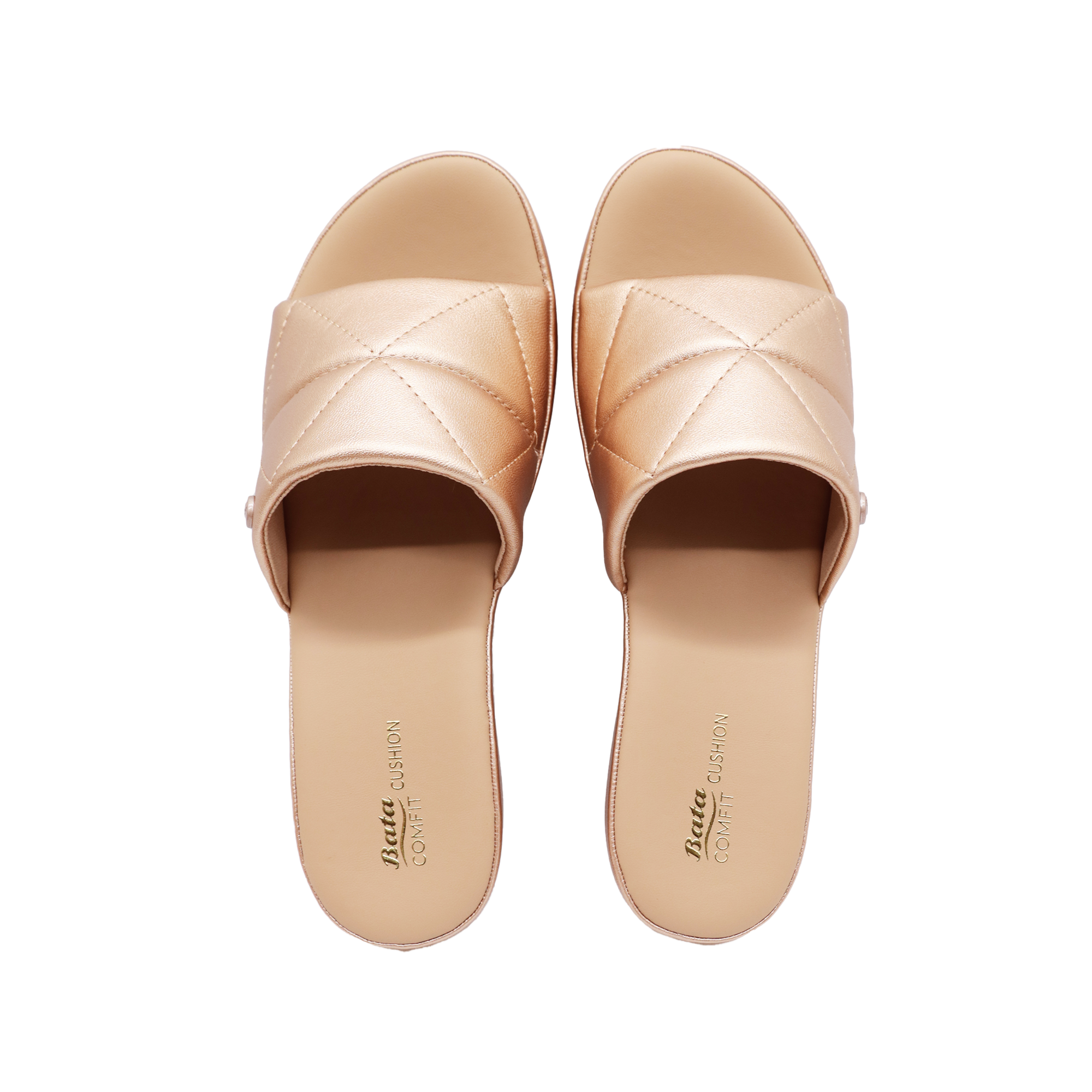 Bata Comfit Women Lt Gold Sandal