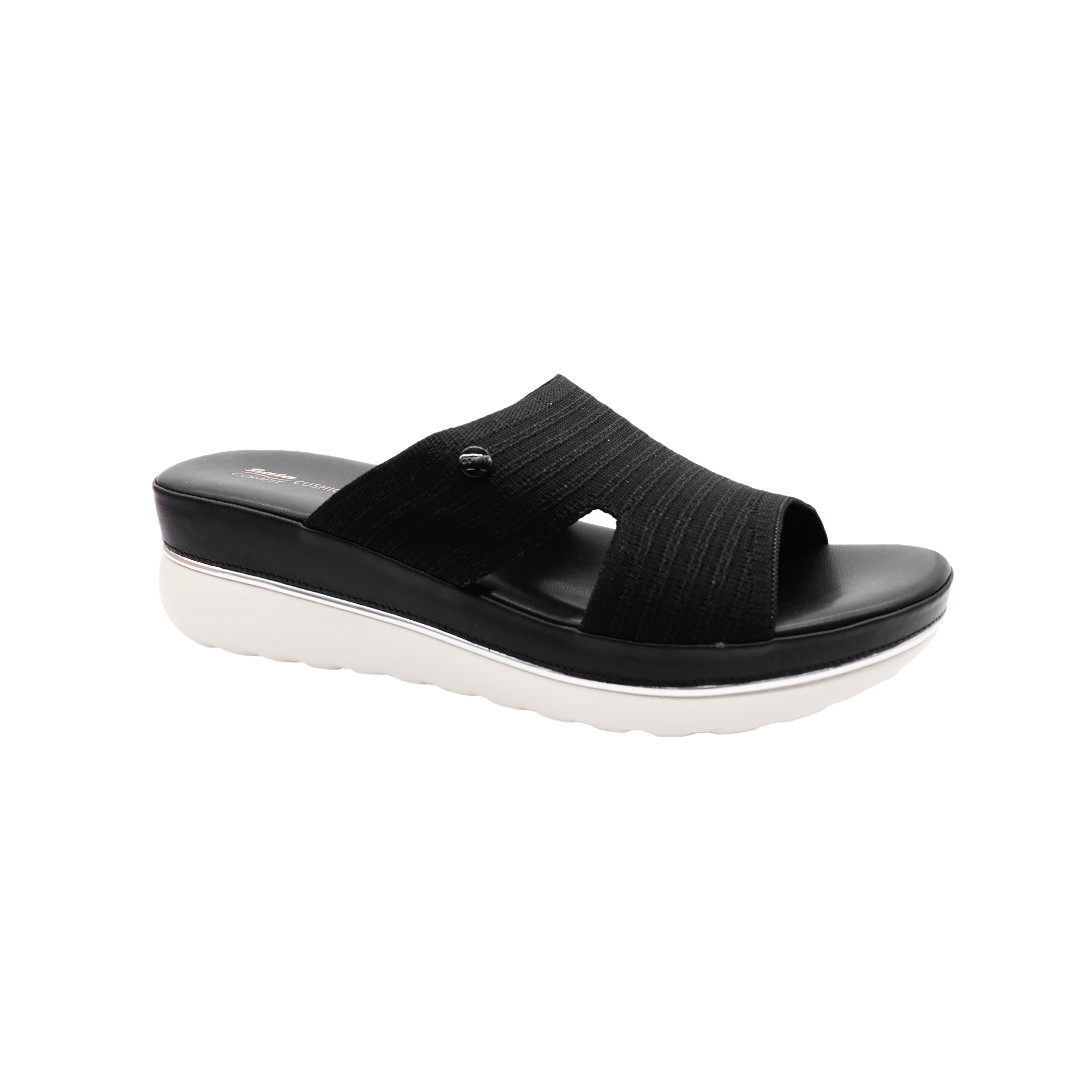 Bata Comfit Women Black Sandal