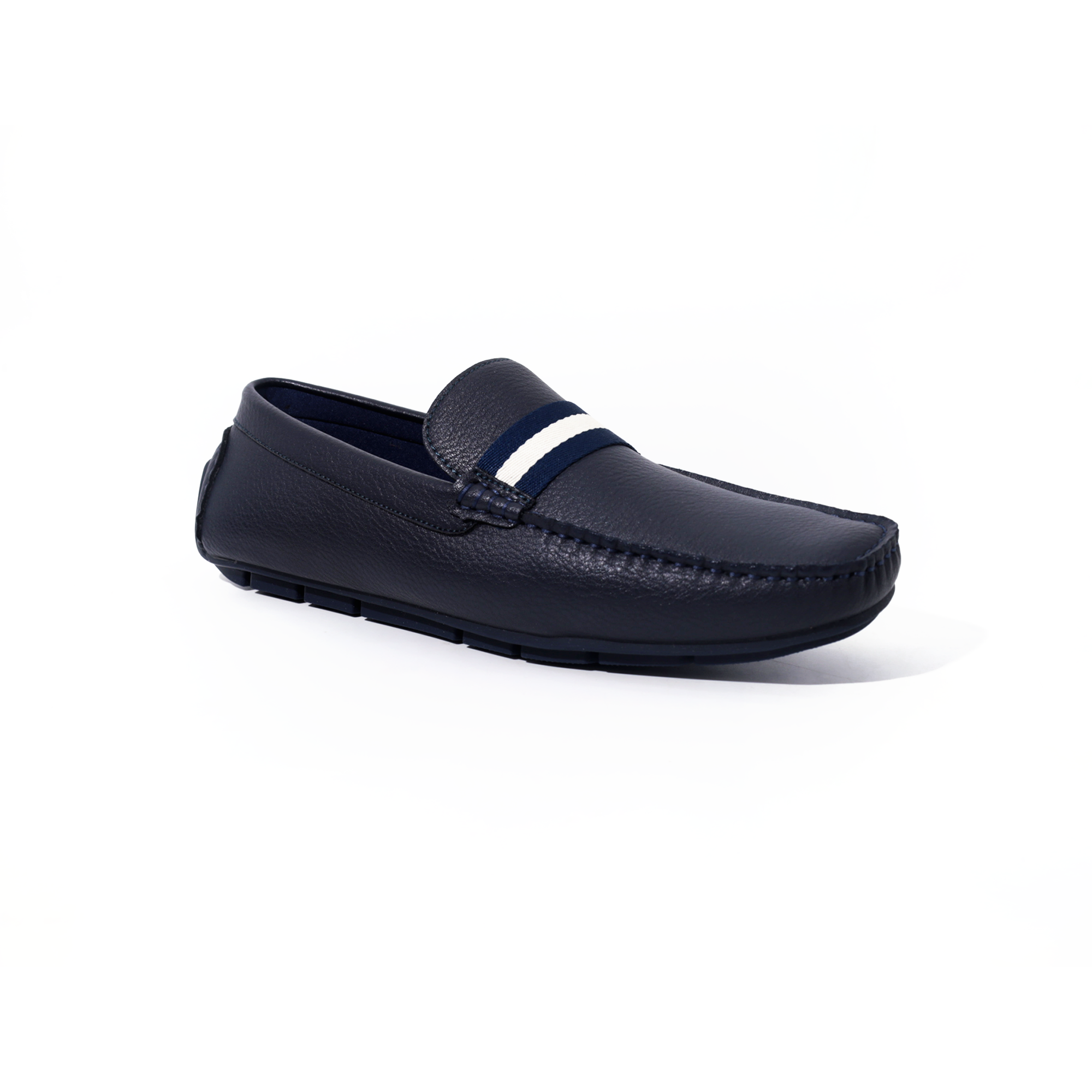 Bata Flexible Men Navy Loafer
