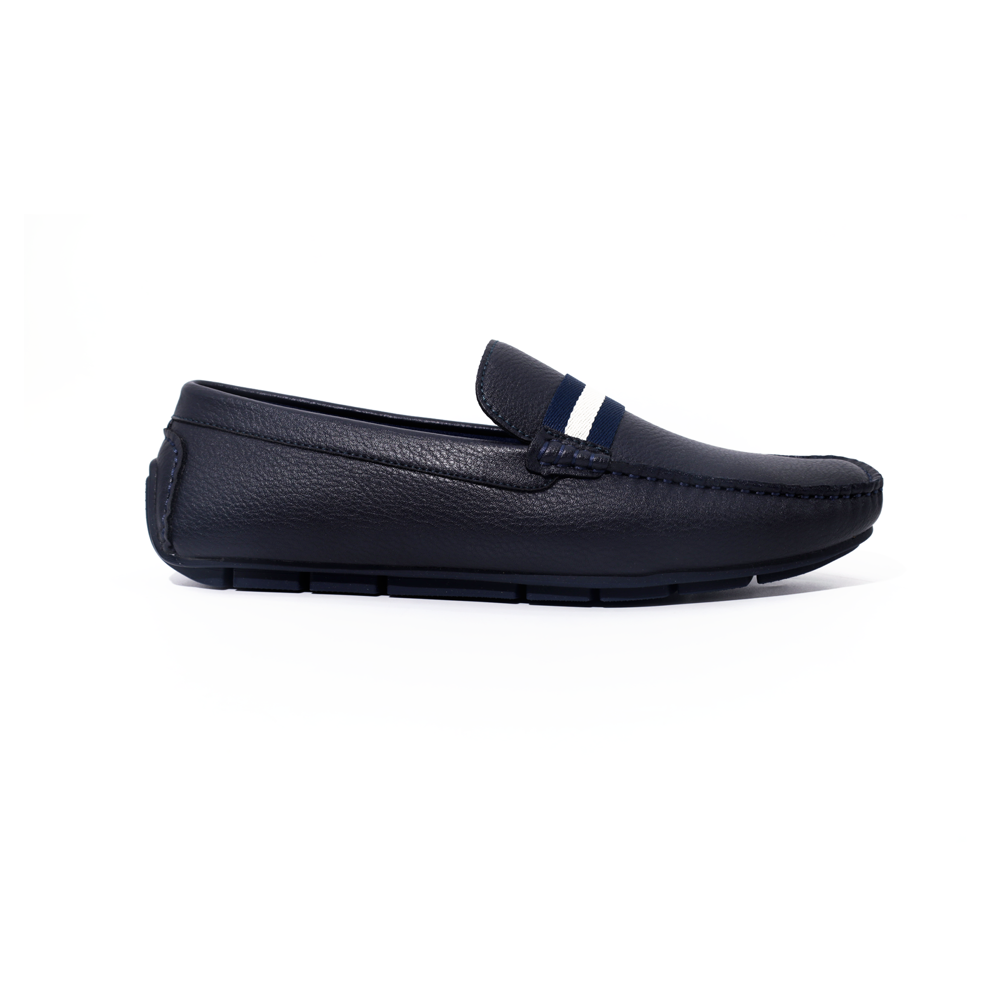 Bata Flexible Men Navy Loafer