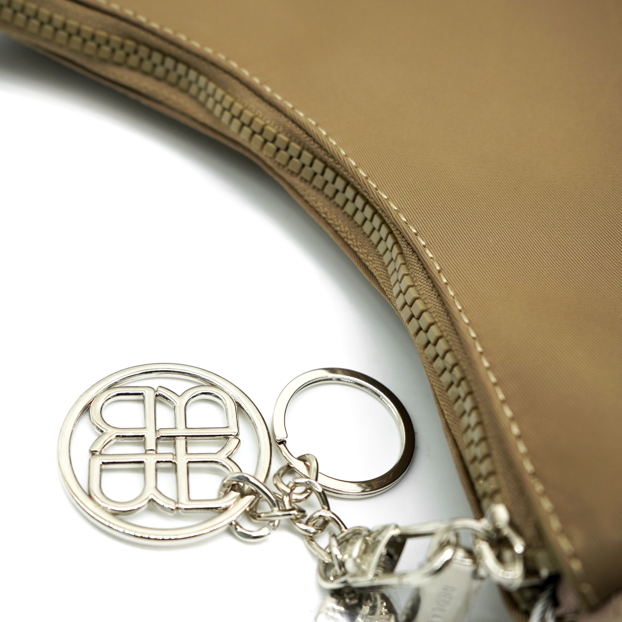 Bata Red Label Women Taupe Nylon Bag
