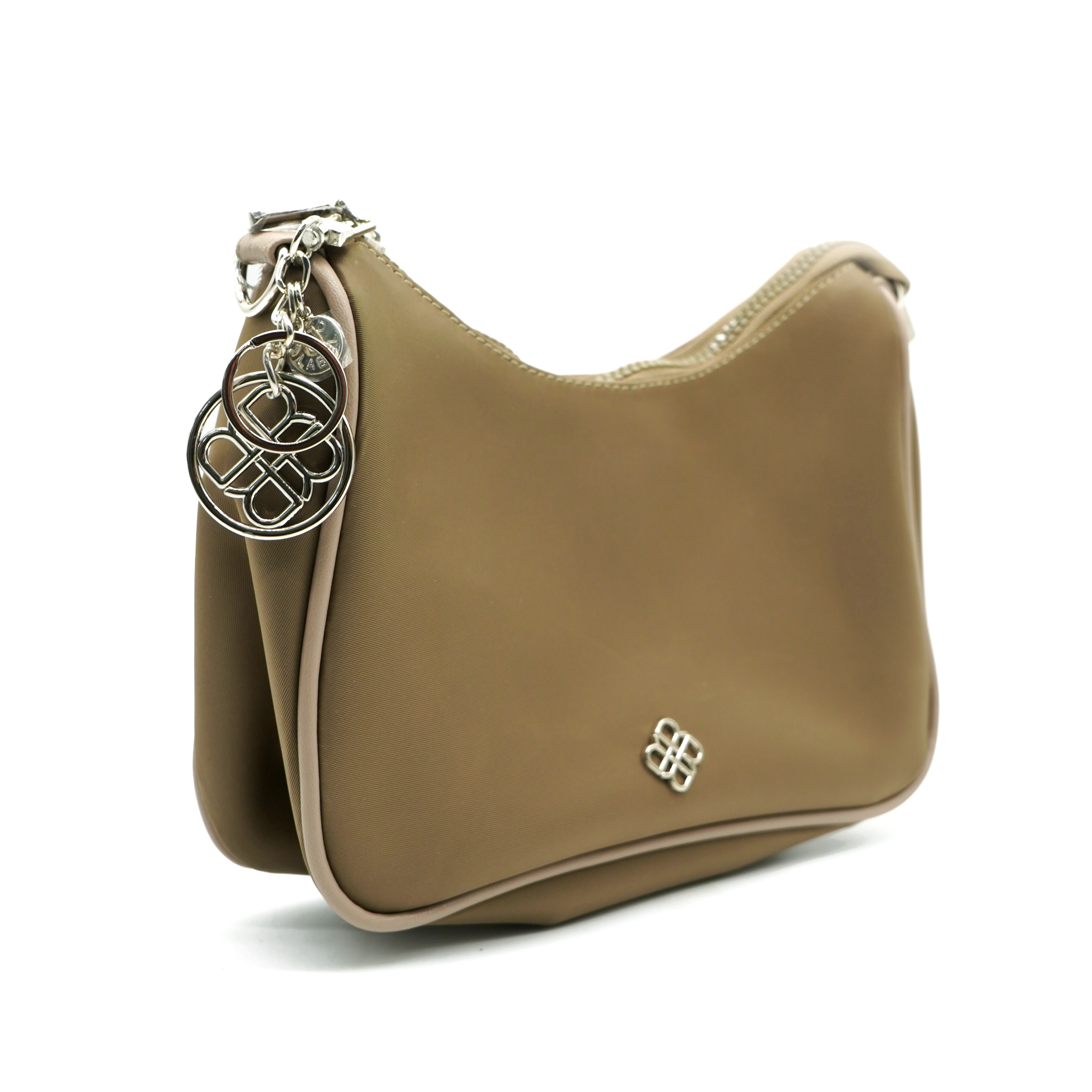 Bata Red Label Women Taupe Nylon Bag
