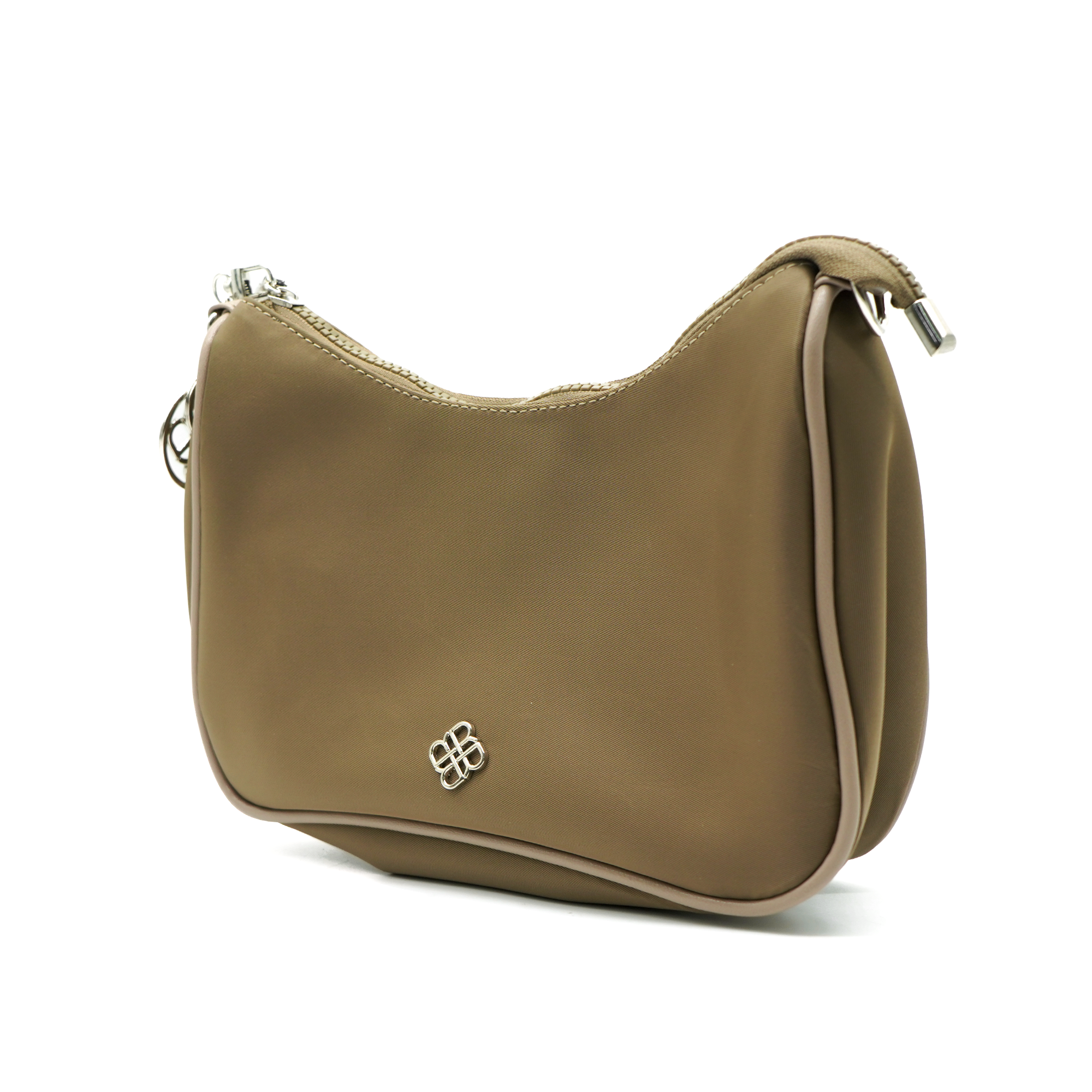 Bata Red Label Women Taupe Nylon Bag