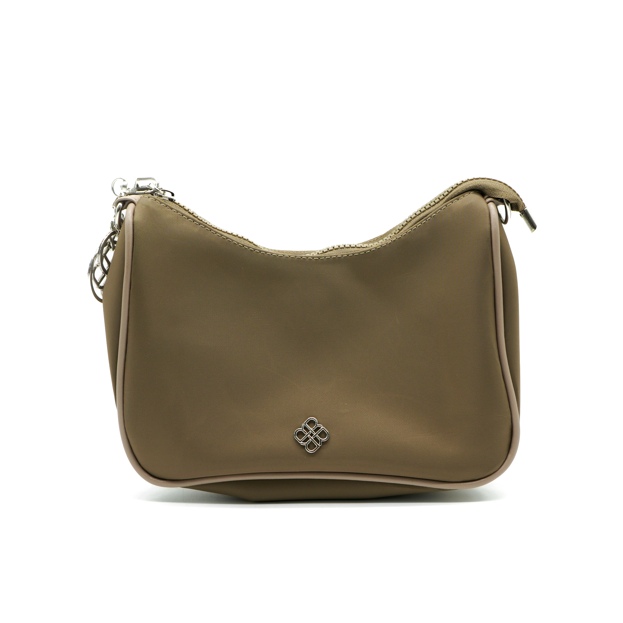 Bata Red Label Women Taupe Nylon Bag