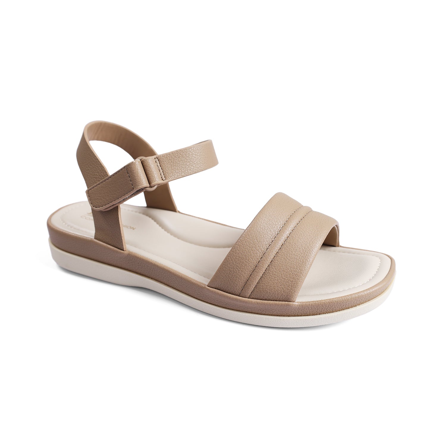 Bata Comfit Women Taupe Sandal