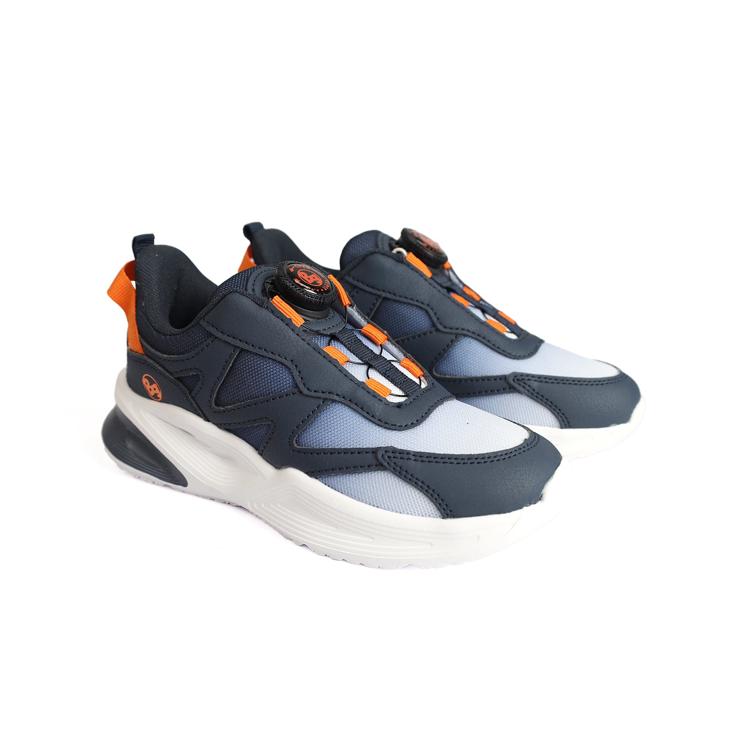 Bubble Gummer Boy Navy Sneaker