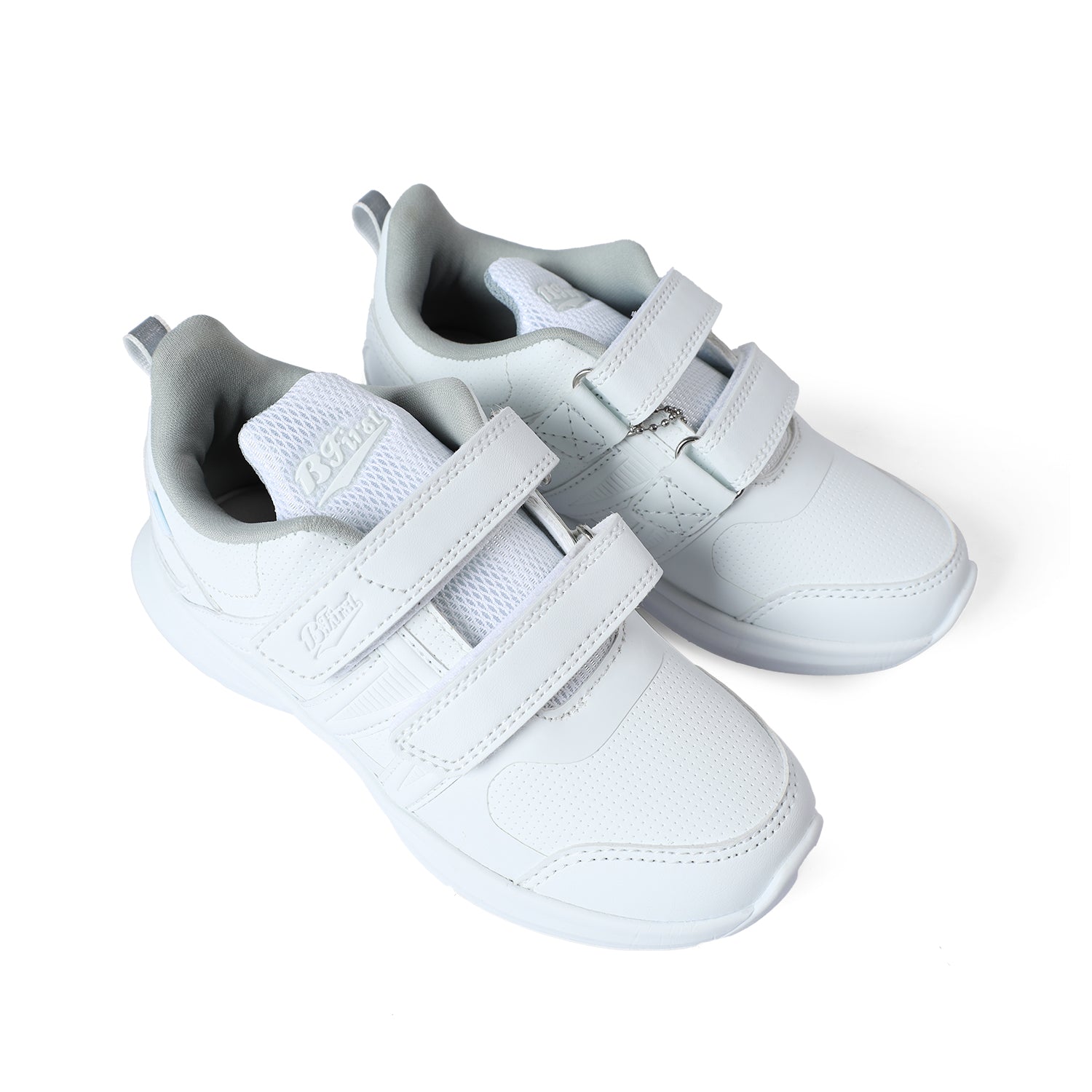 B First Kid White Sneaker