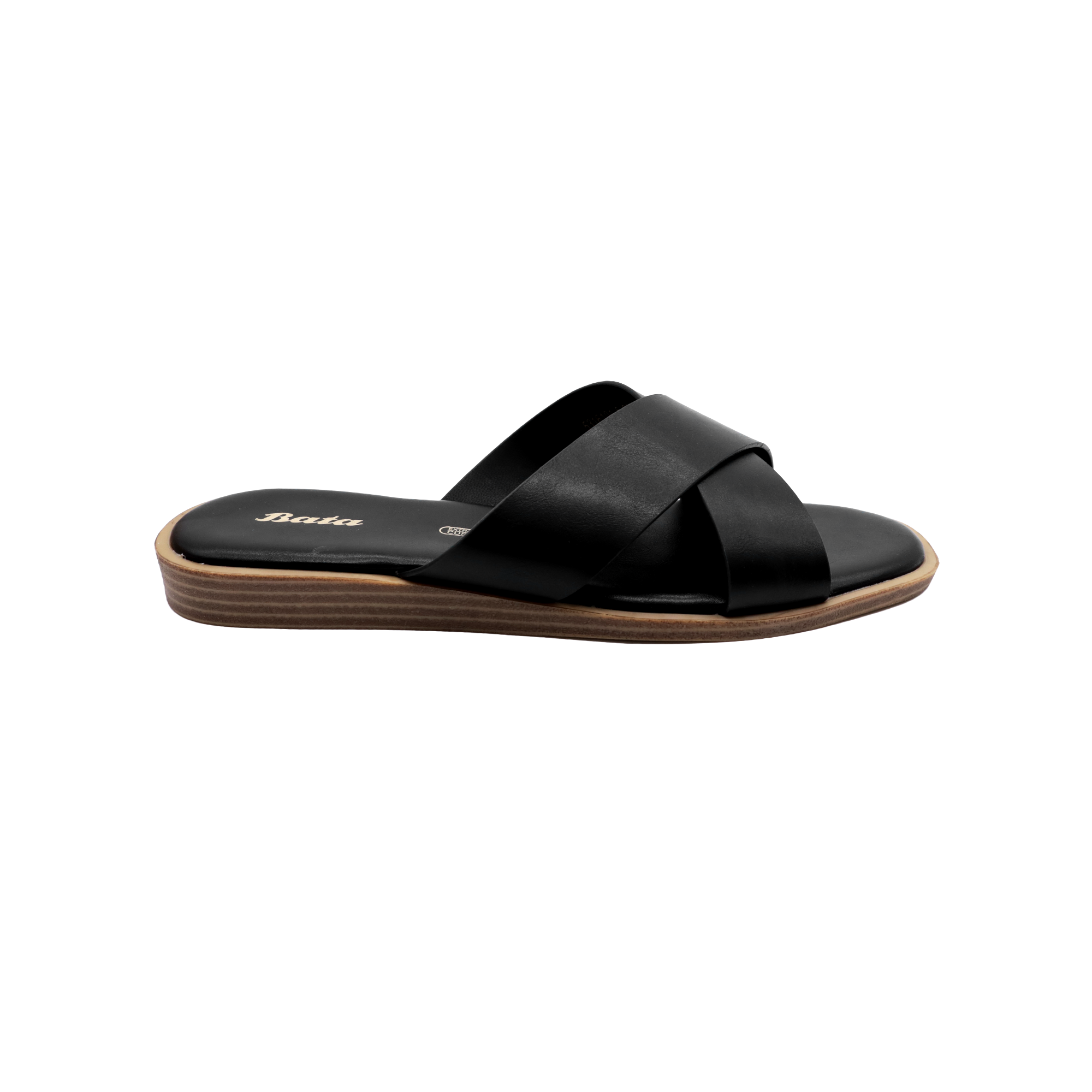 Bata Women Black Sandal