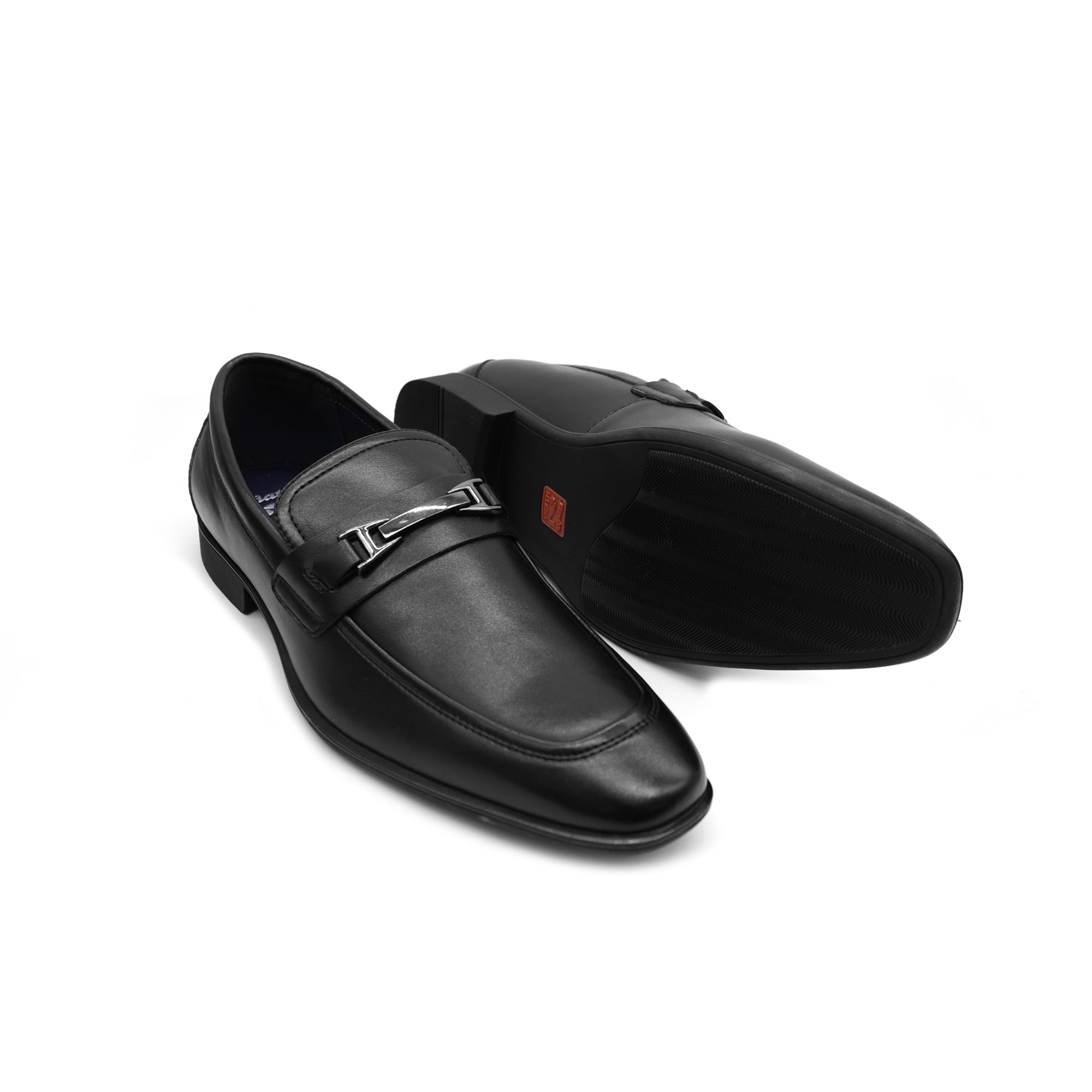 Bata Flexible Men Black Loafer