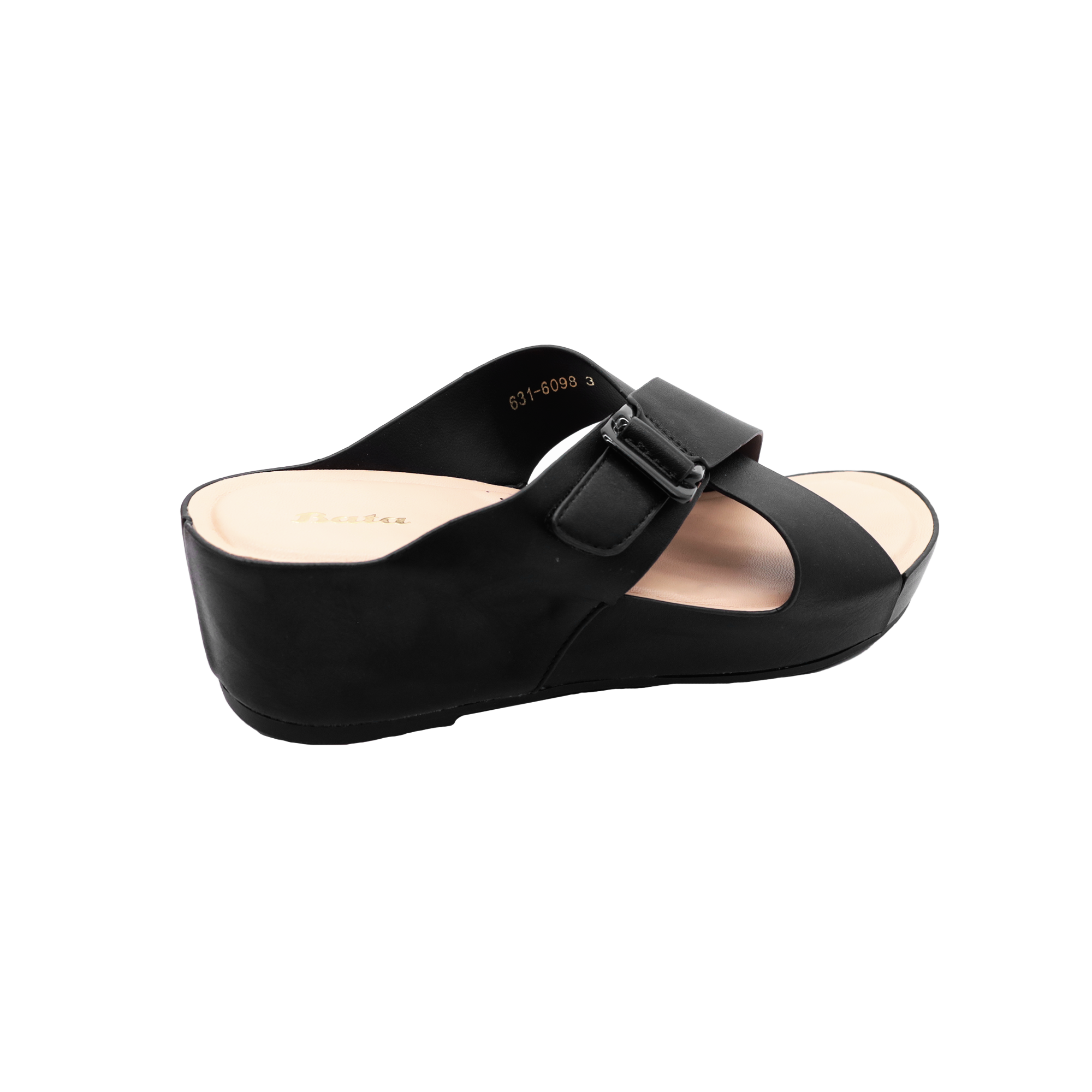 Bata Women Black Sandal
