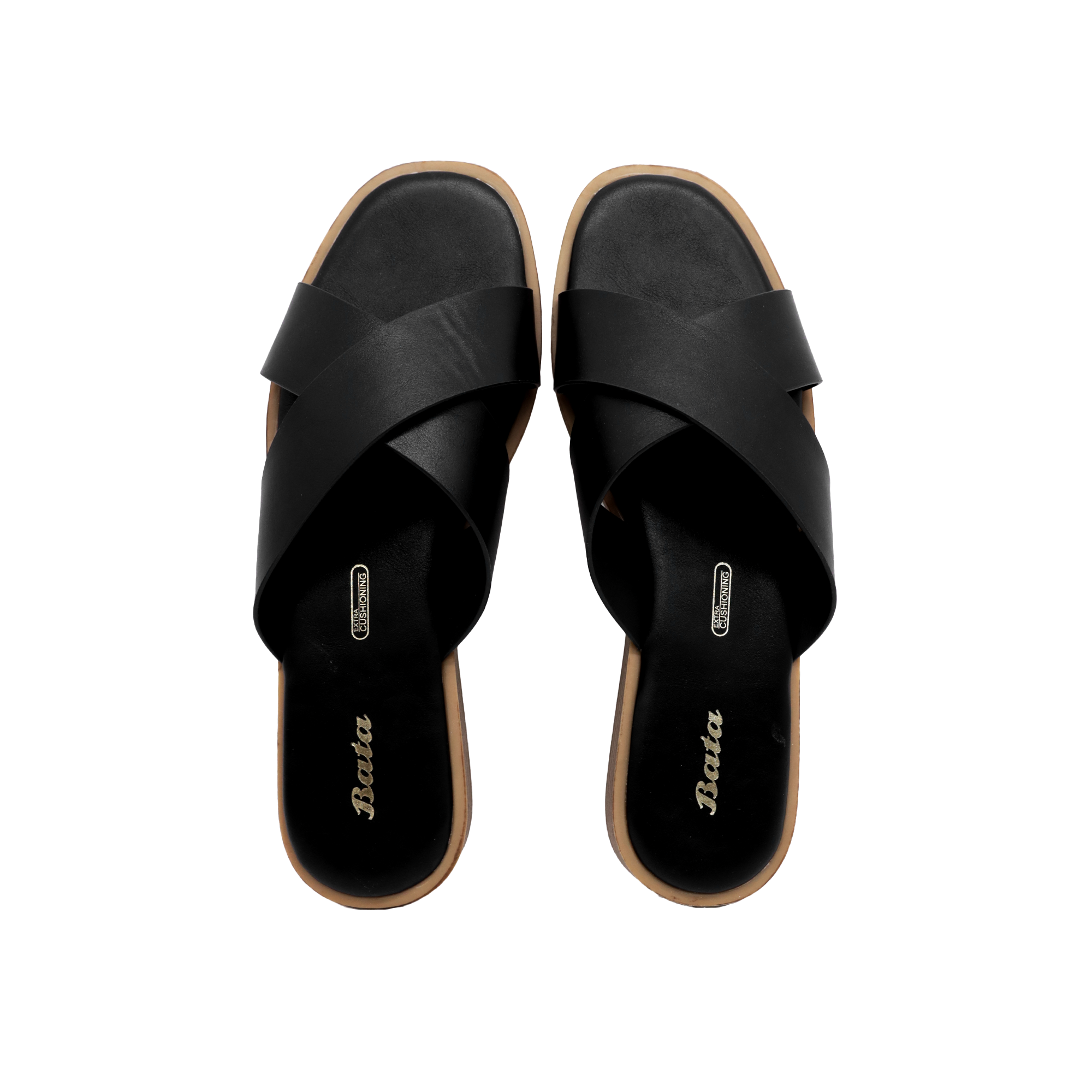 Bata Women Black Sandal