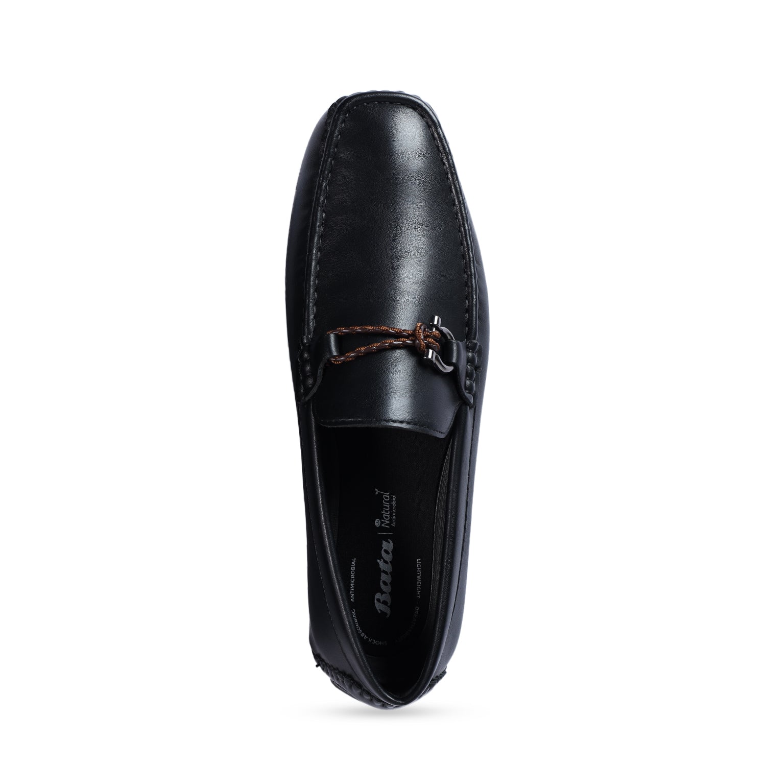 Bata Men Black Loafer
