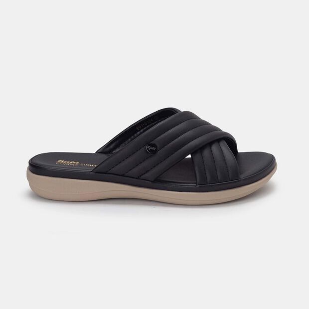 Bata Comfit Women Black Sandal