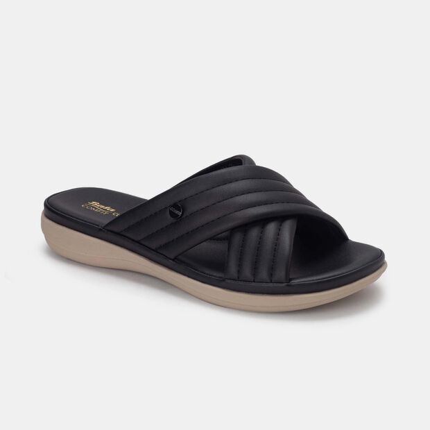Bata Comfit Women Black Sandal