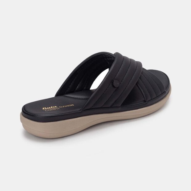 Bata Comfit Women Black Sandal