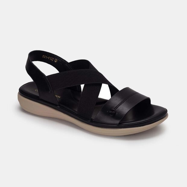 Bata Comfit Women Black Sandal
