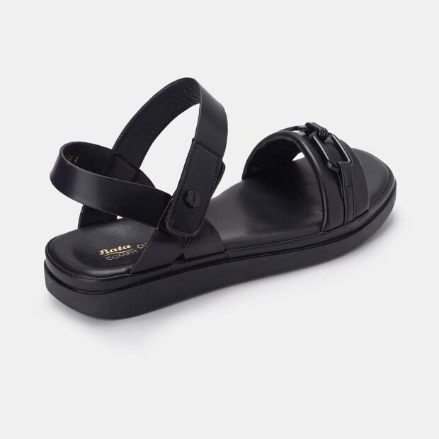 Bata Comfit Women Black Sandal