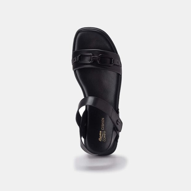 Bata Comfit Women Black Sandal
