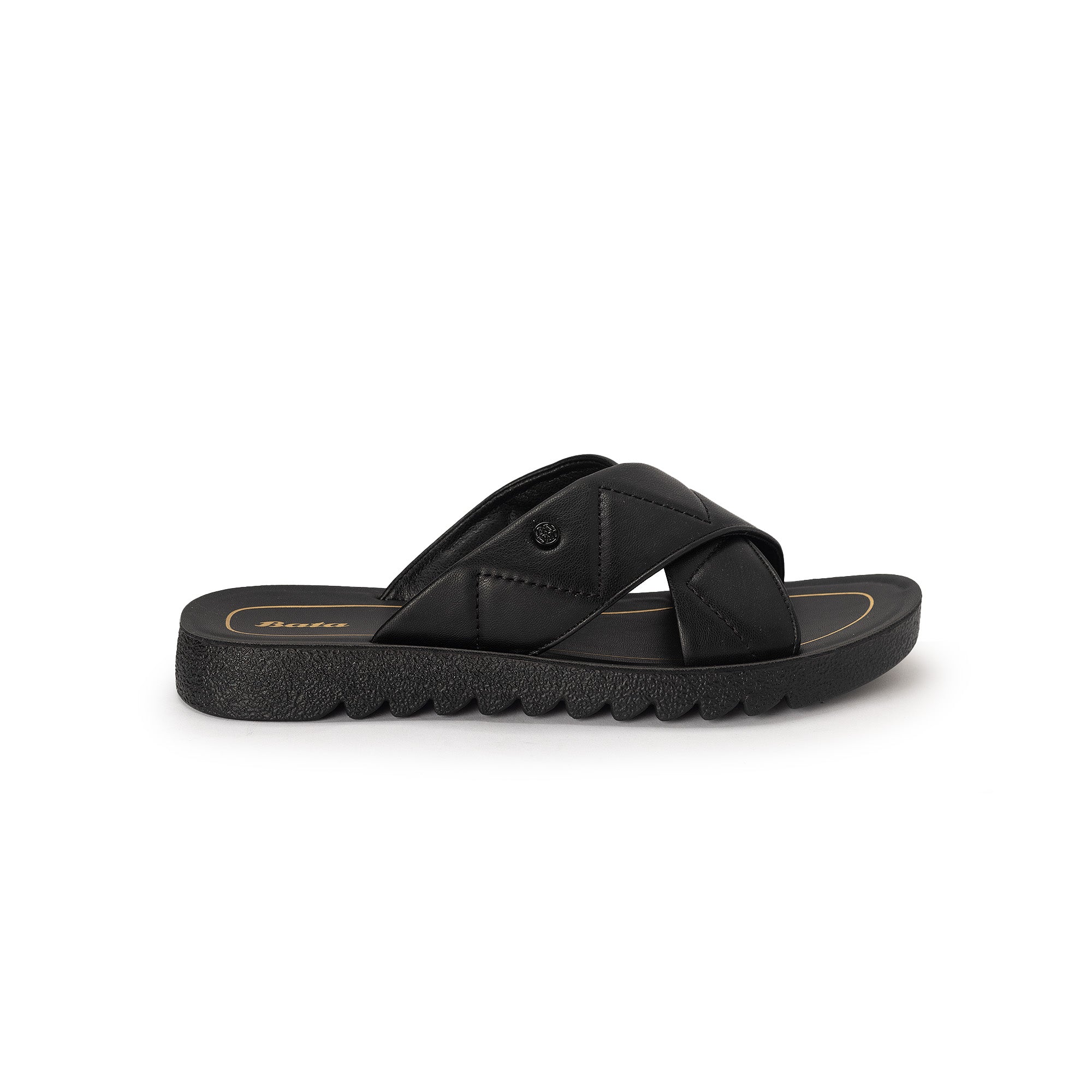 Bata Women Black Sandal