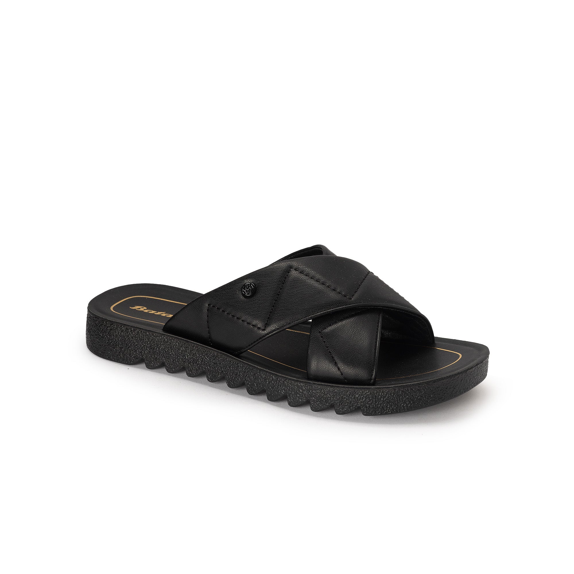Bata Women Black Sandal
