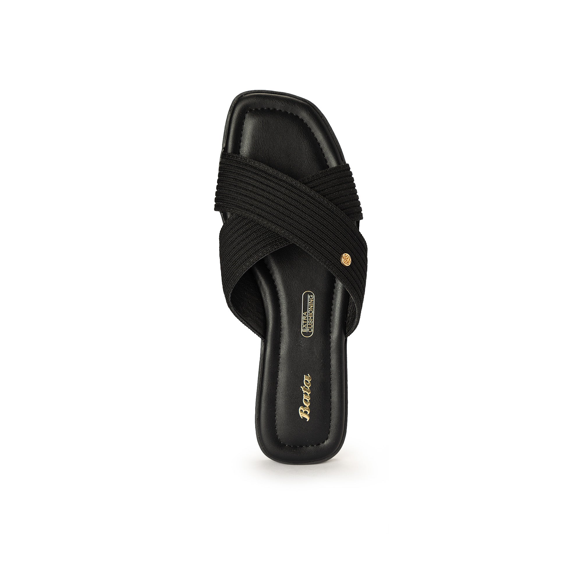 Bata Women Black Sandal