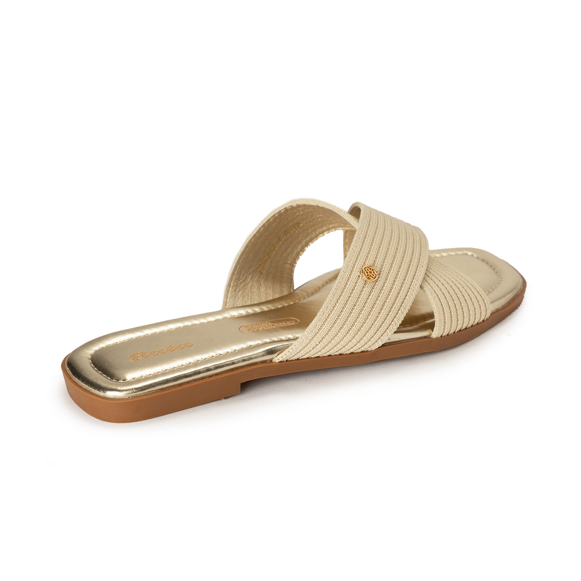 Bata Women Gold Sandal