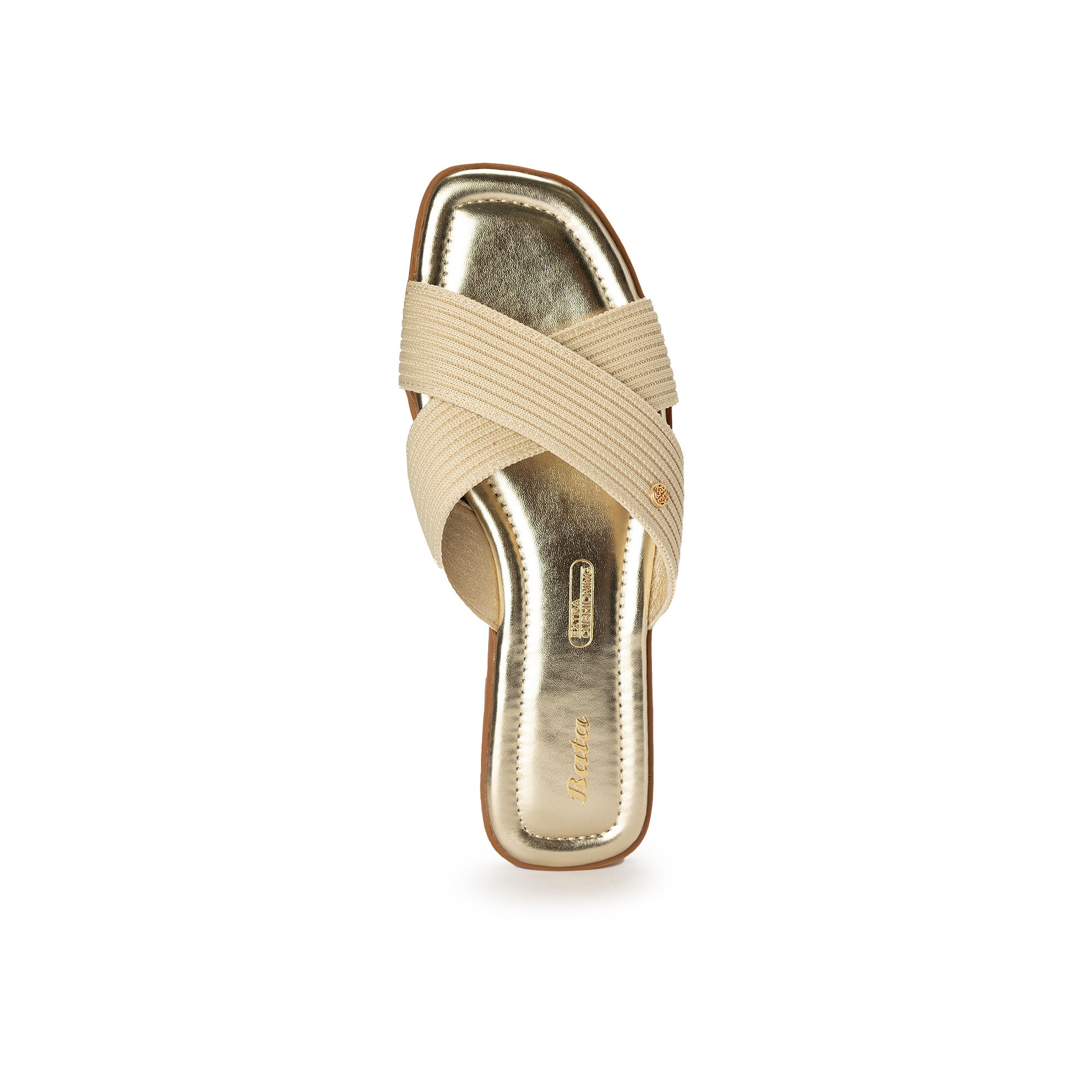 Bata Women Gold Sandal