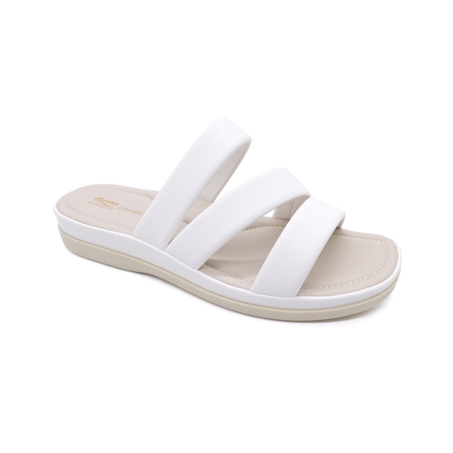 Bata Comfit Women Ivory Sandal