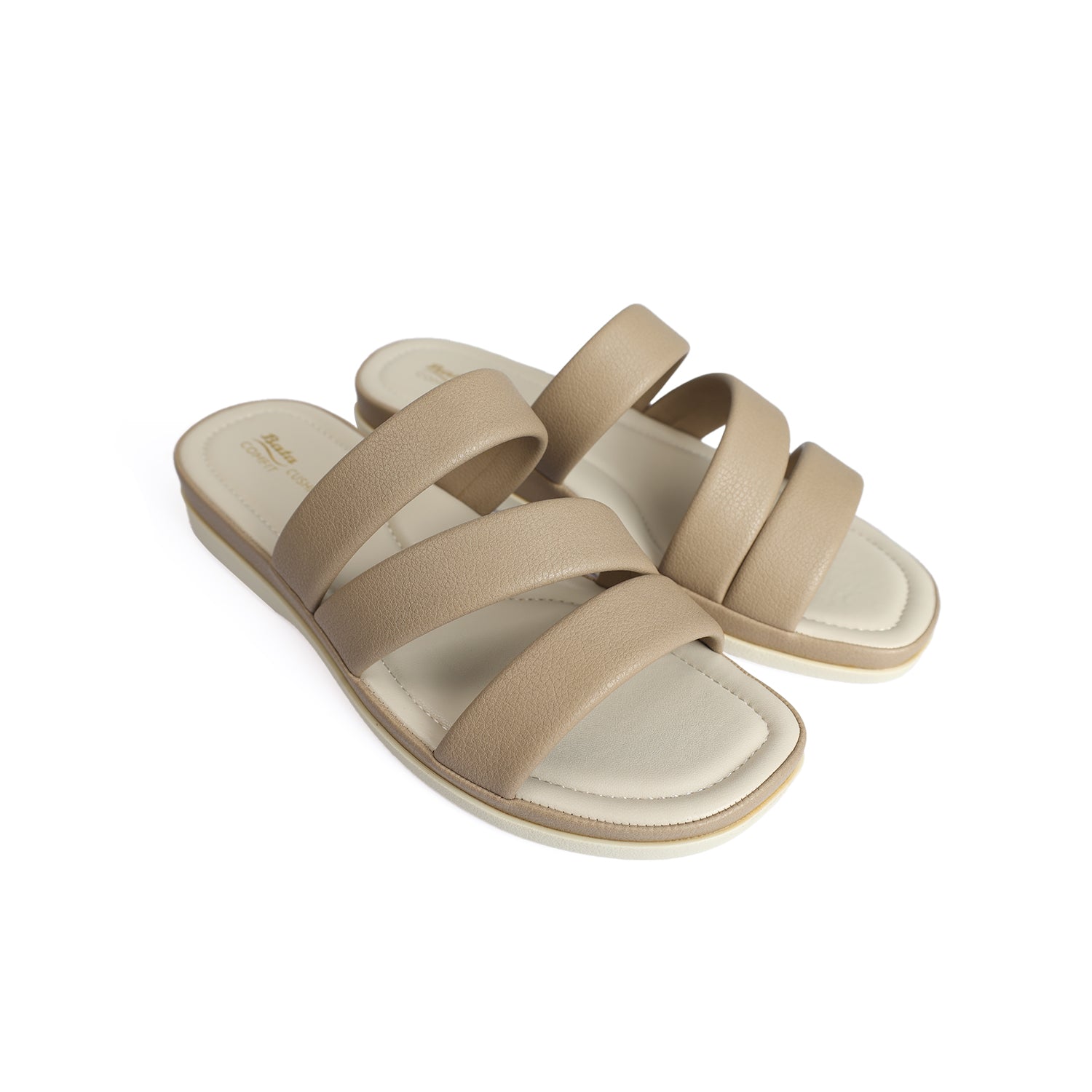 Bata Comfit Women Taupe Sandal