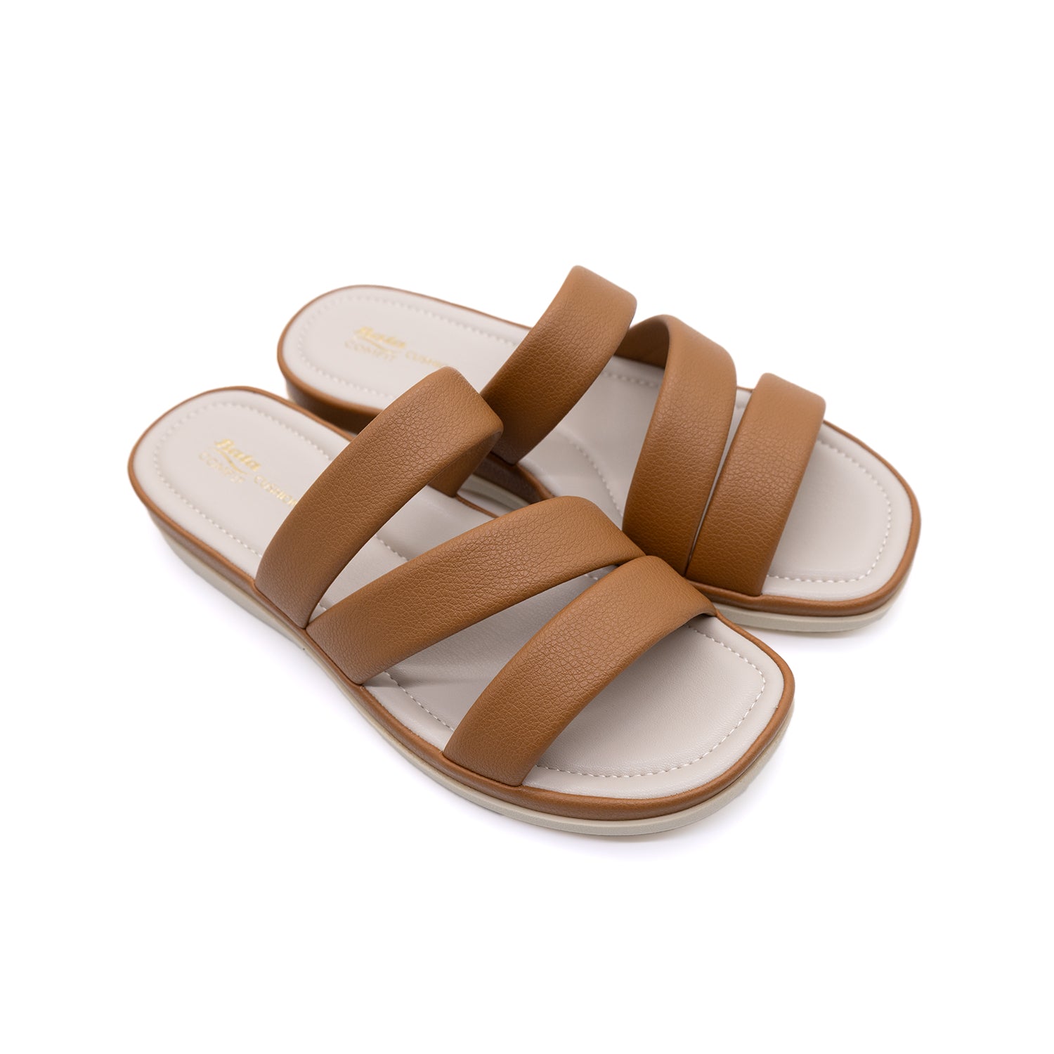 Bata Comfit Women Camel Sandal