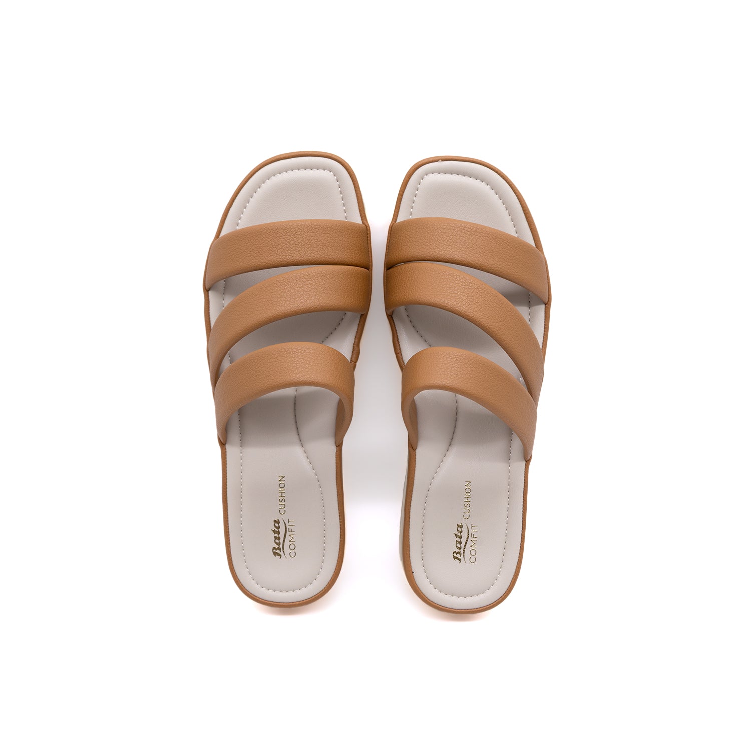 Bata Comfit Women Camel Sandal