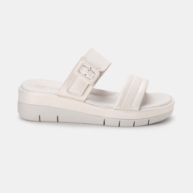 Bata Comfit Women Off White Sandal