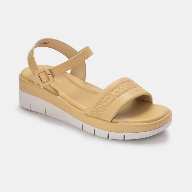 Bata Comfit Women Mustard Sandal