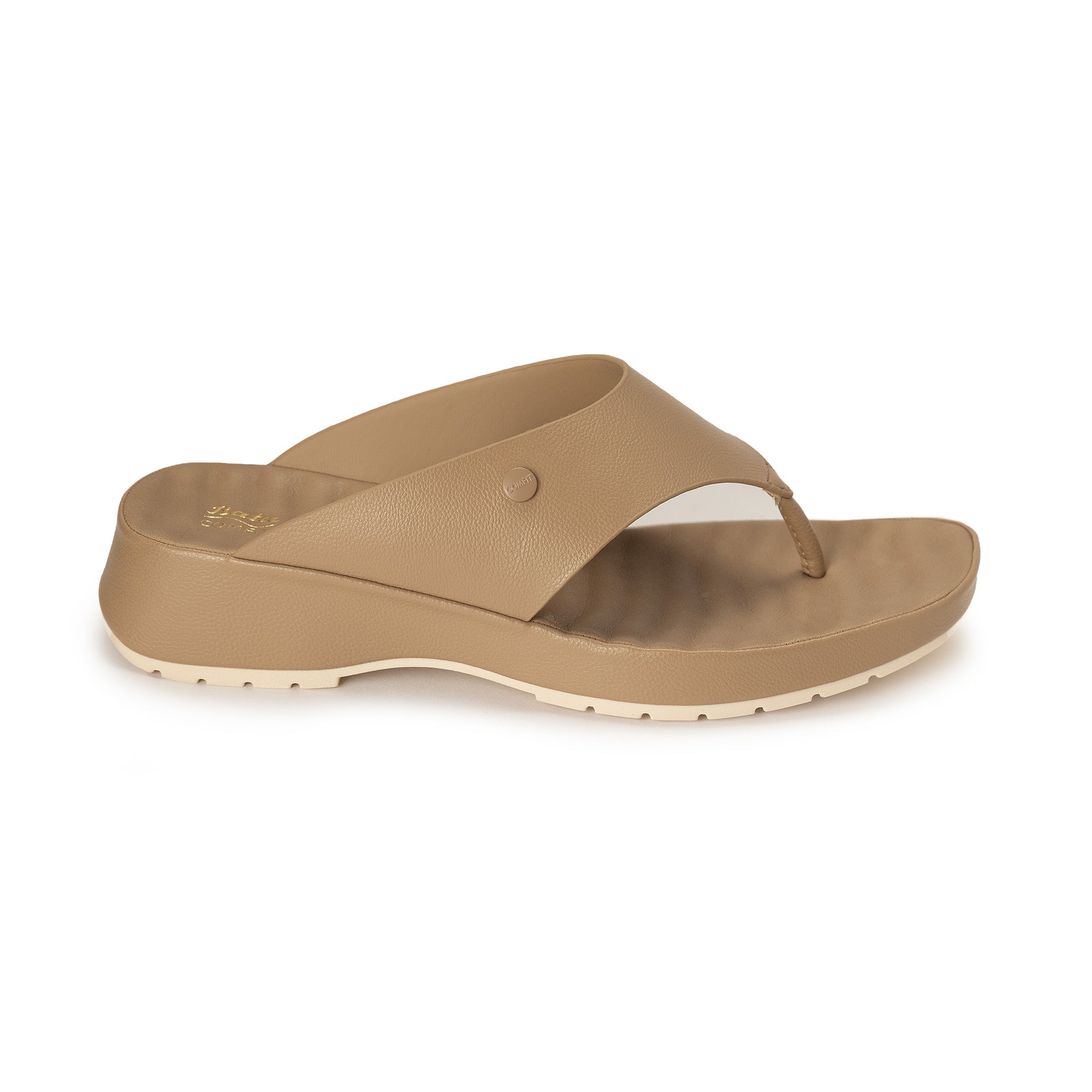Bata Comfit Women Taupe Sandal