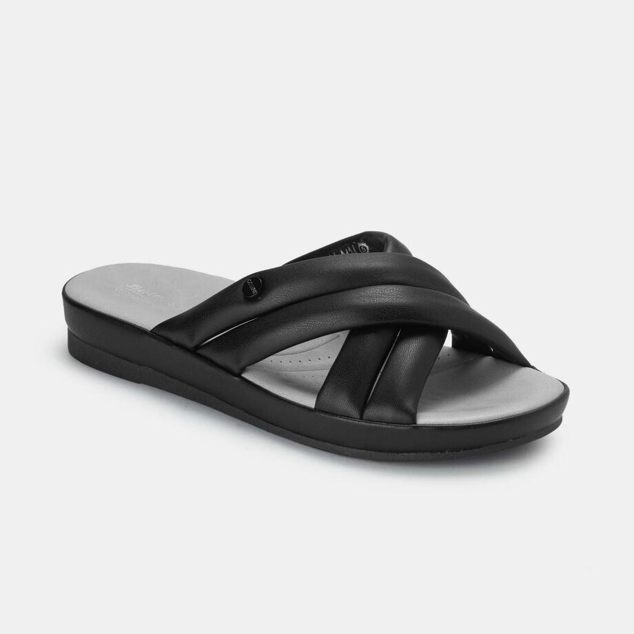 Bata Comfit Women Black Sandal