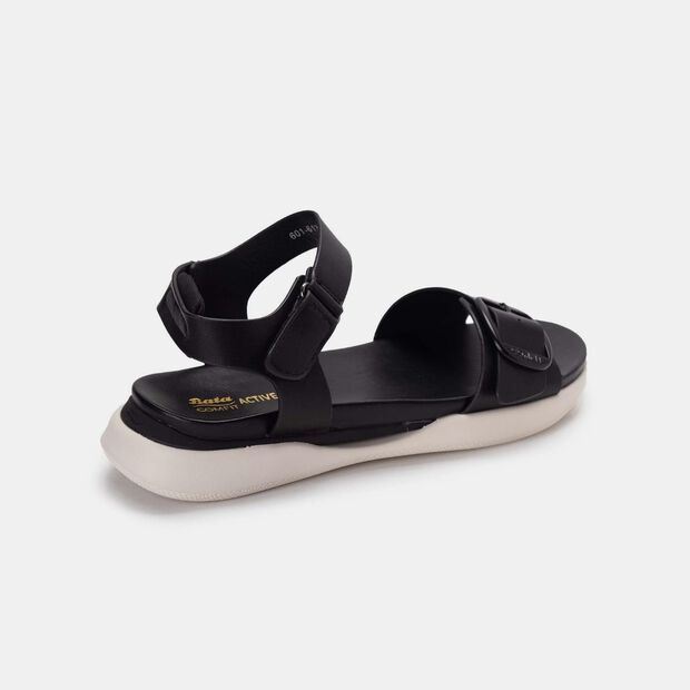 Bata Comfit Women Black Sandal