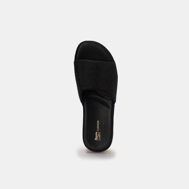 Bata Comfit Women Black Sandal