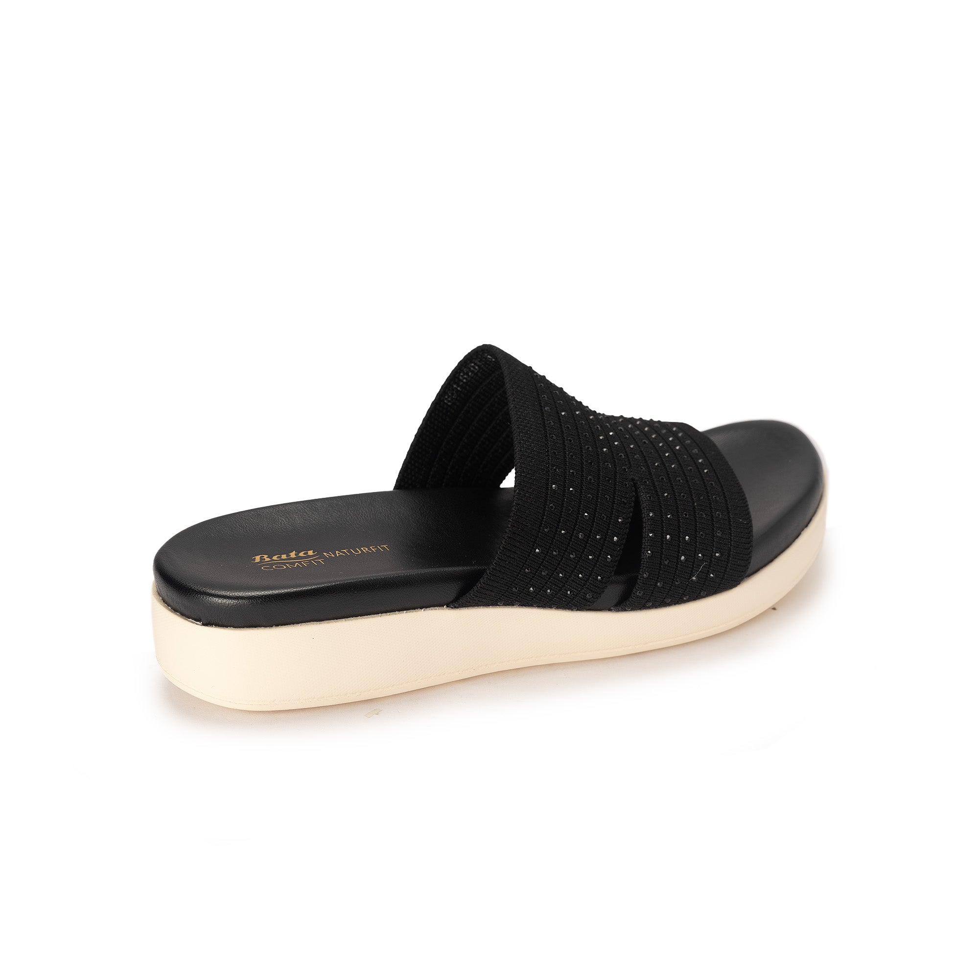 Bata Comfit Women Black Sandal