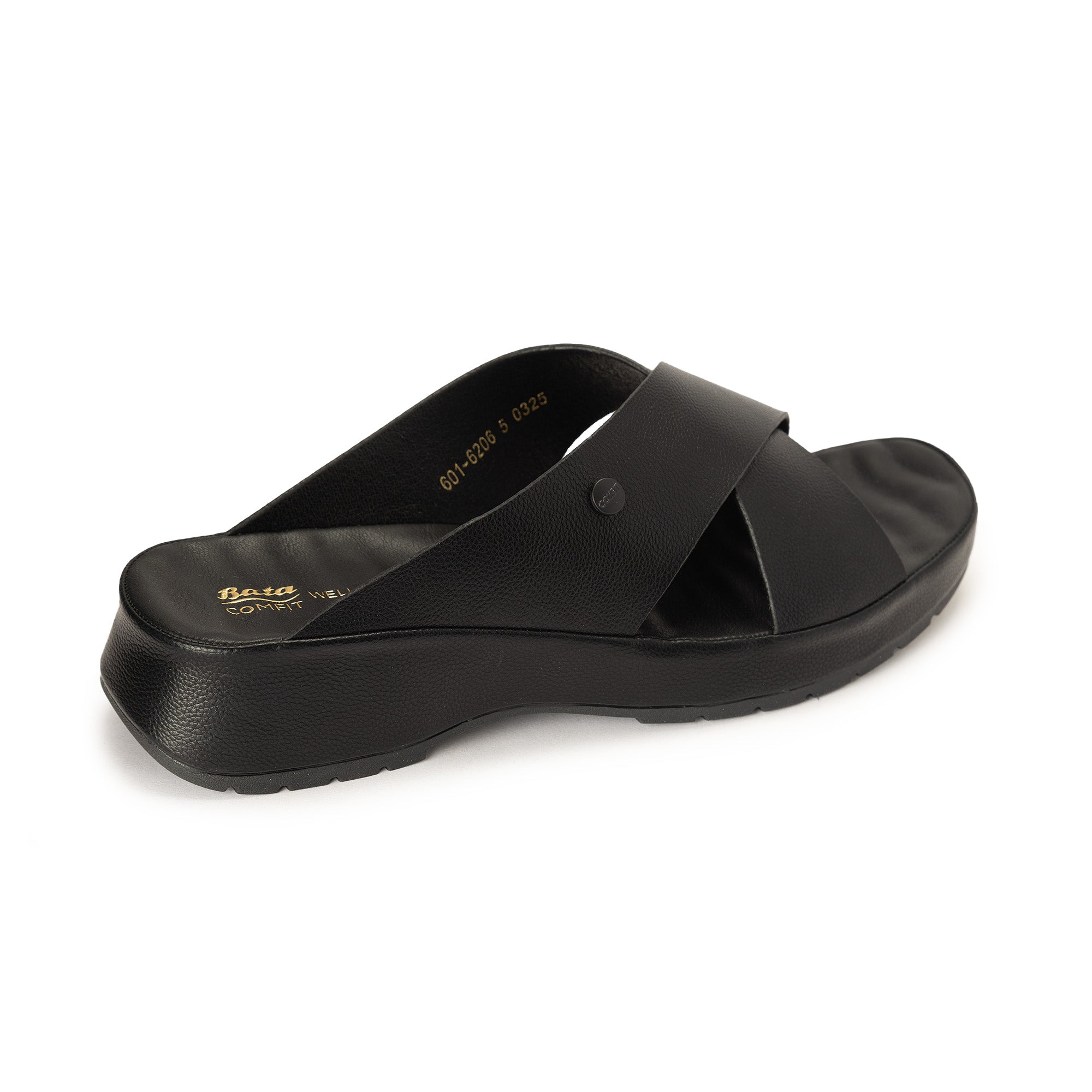 Bata Comfit Women Black Sandal