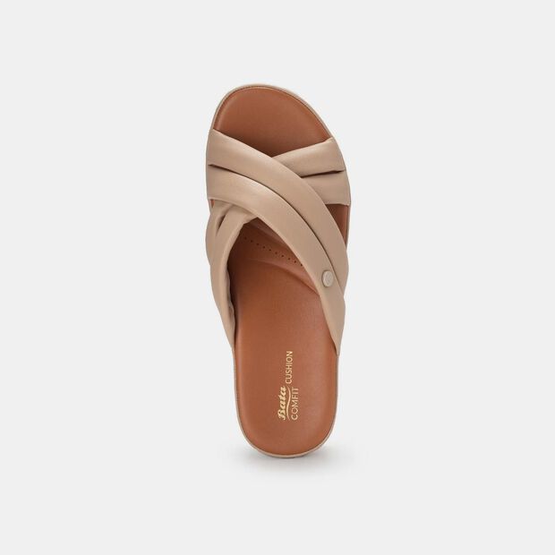 Bata Comfit Women Beige Sandal