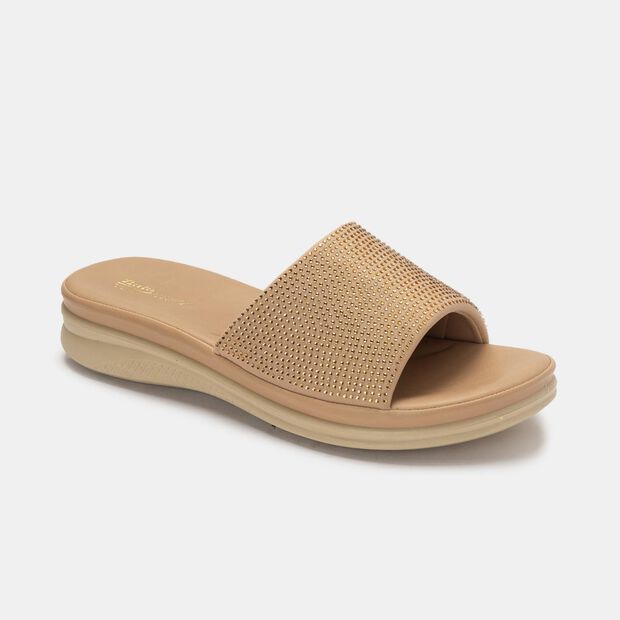 Bata Comfit Women Nude Beige Sandal