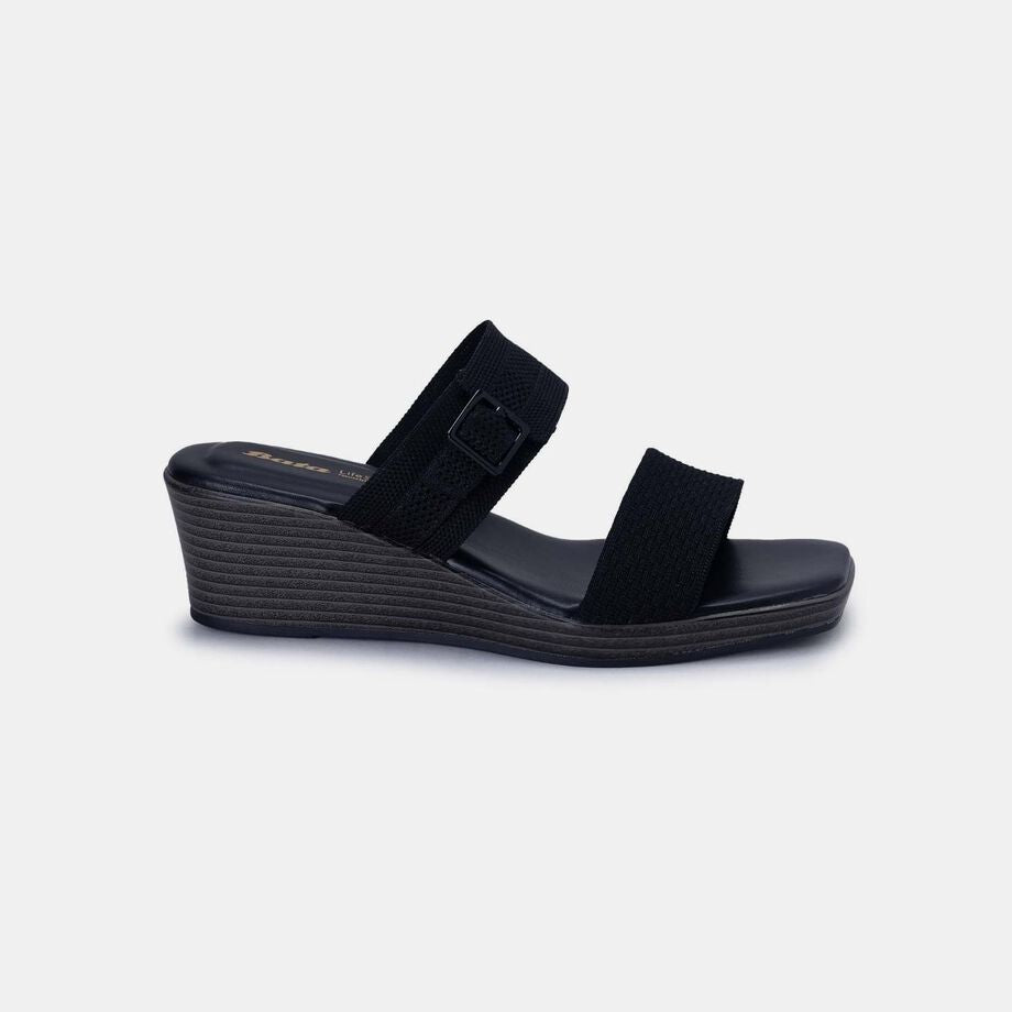 Bata Women Black Heel