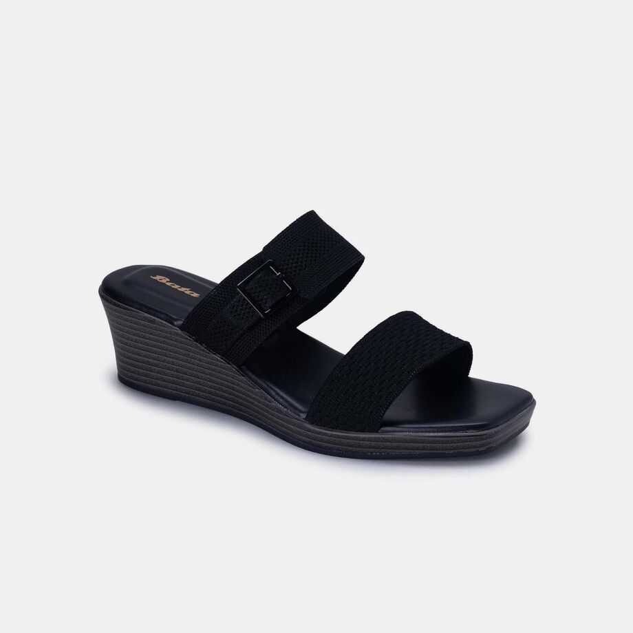 Bata Women Black Heel