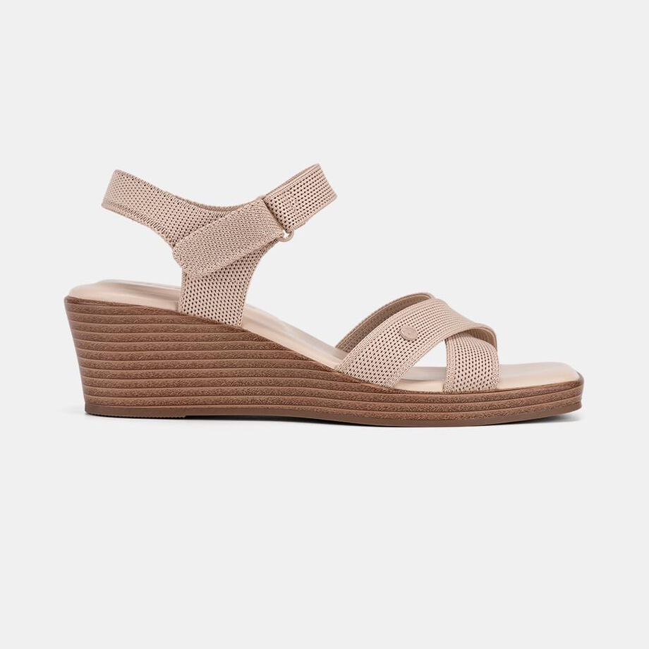 Bata Women Nude Pink Heel