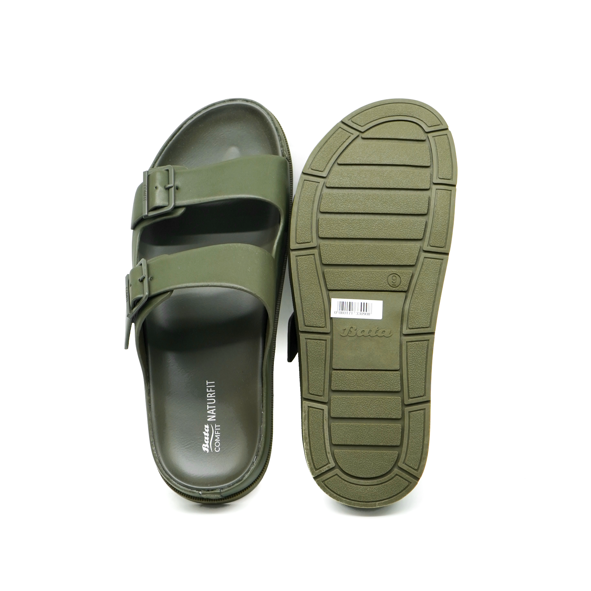 Bata Comfit Men Olive Sandal Sanford