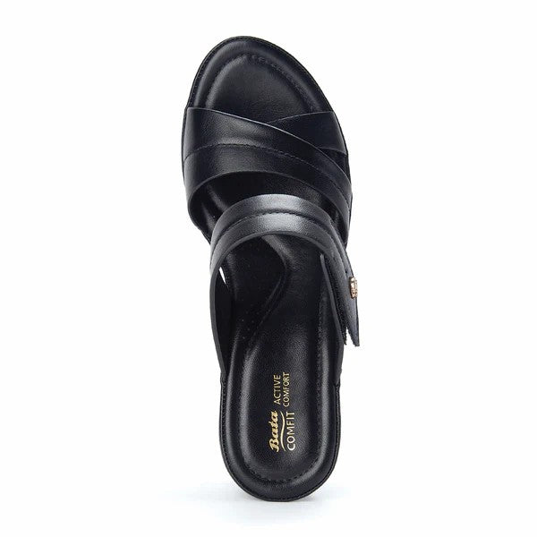 Bata Comfit Women Black Heel