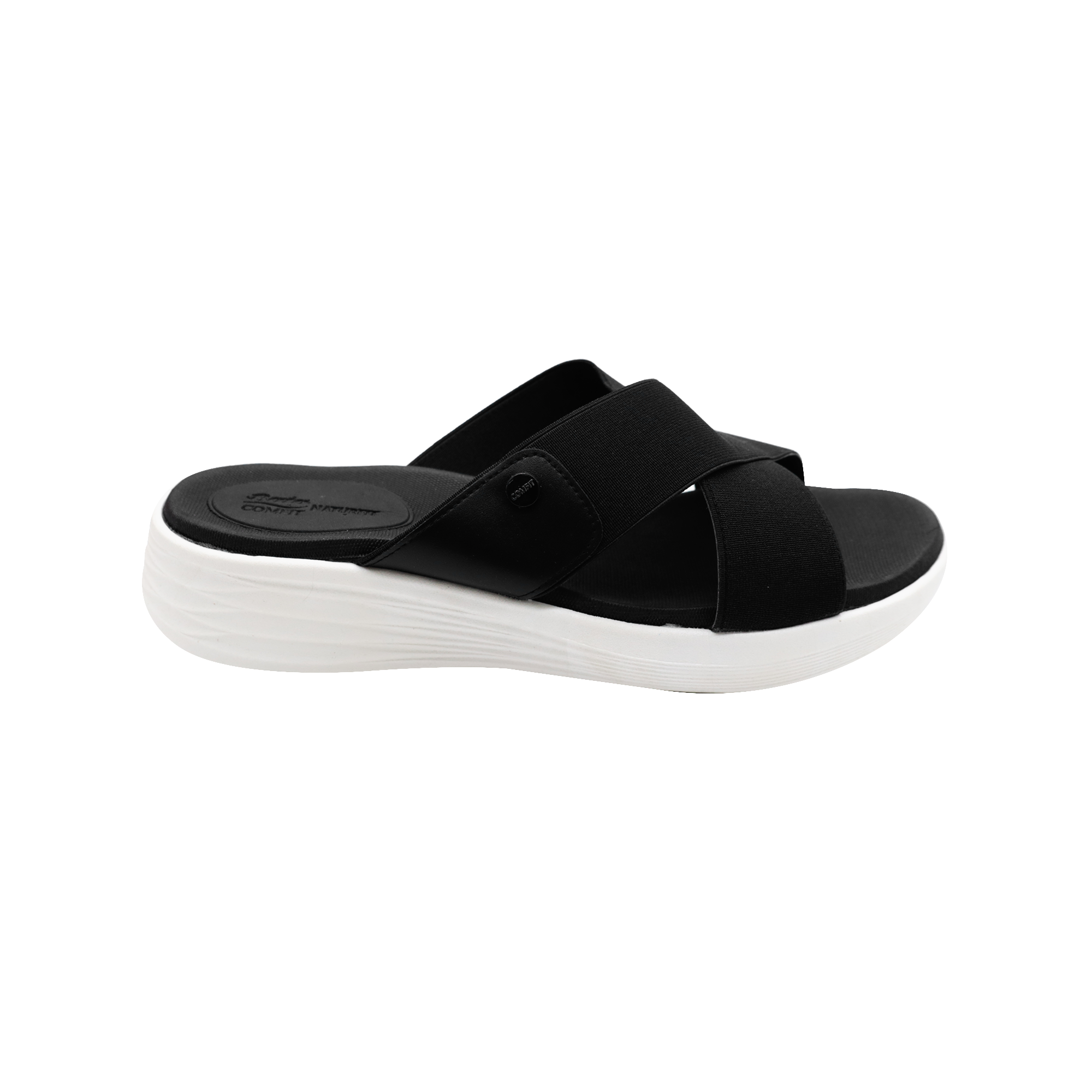 Bata Comfit Women Black Sandal