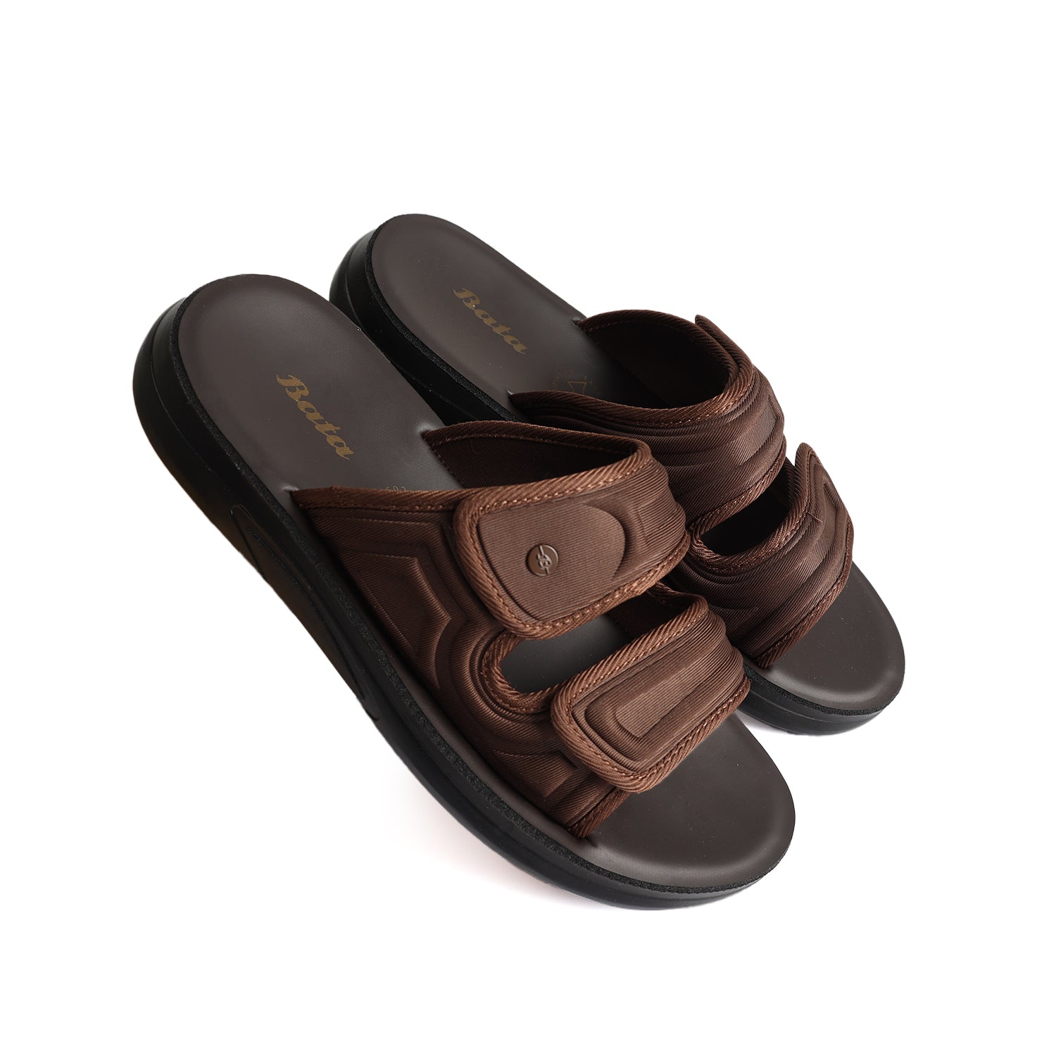 Bata Men Brown Sandal
