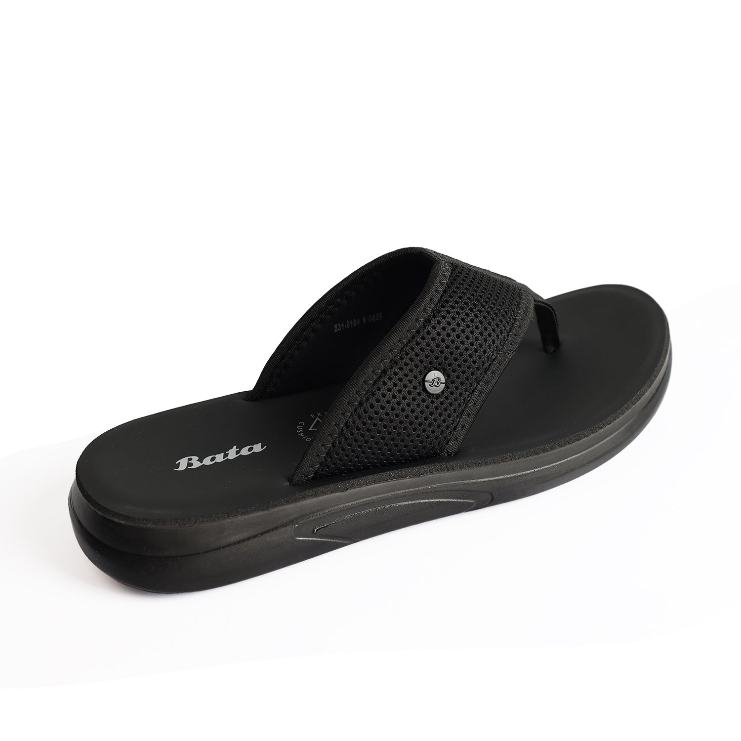 Bata Men Black Sandal